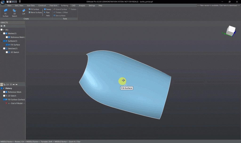 Фото 3D сканер Shining 3D FreeScan UE PRO + Программное обеспечение EXModel Pro