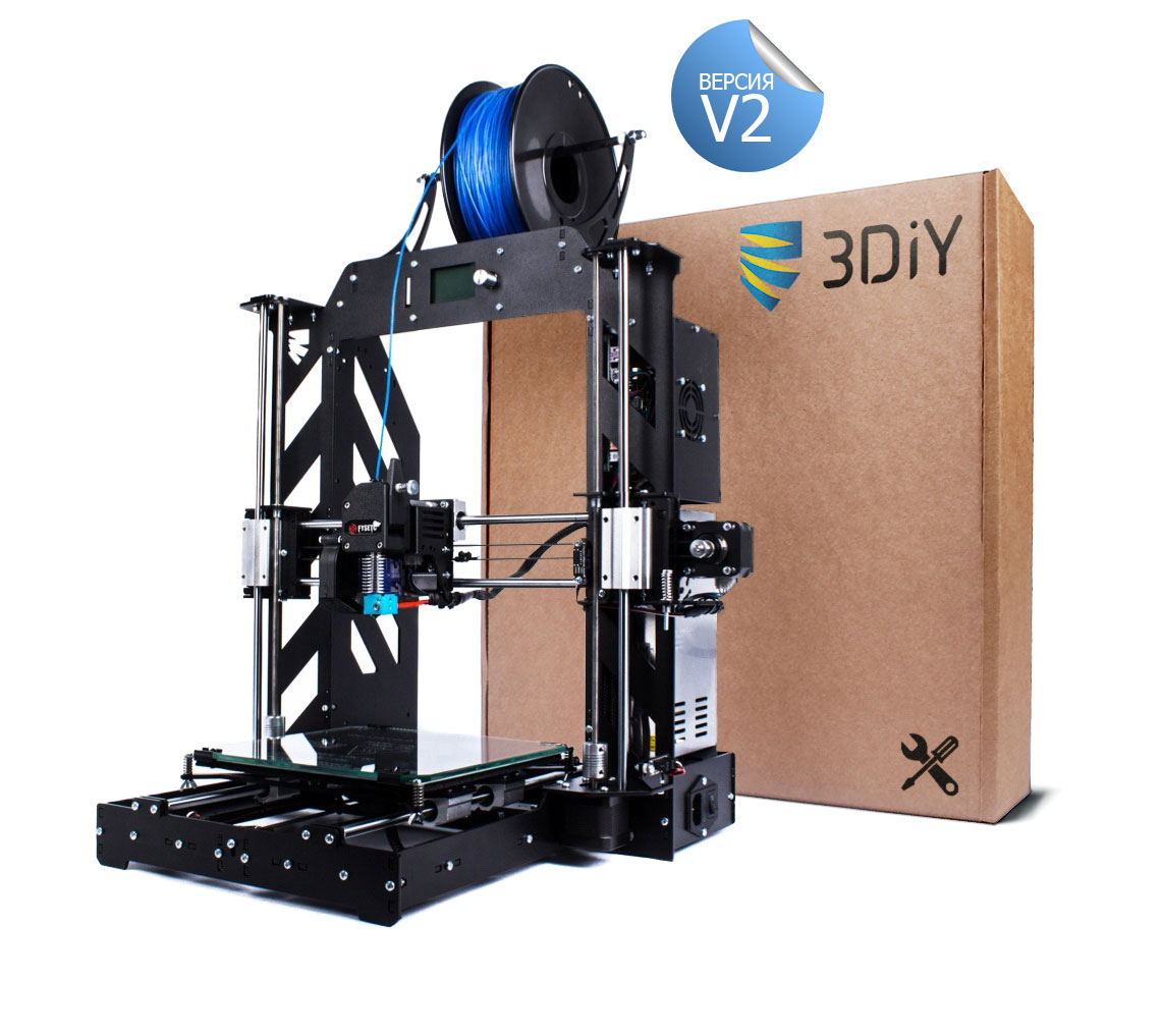 Фото Набор для сборки 3D принтера P3 Steel 200 (НДС не облагается)